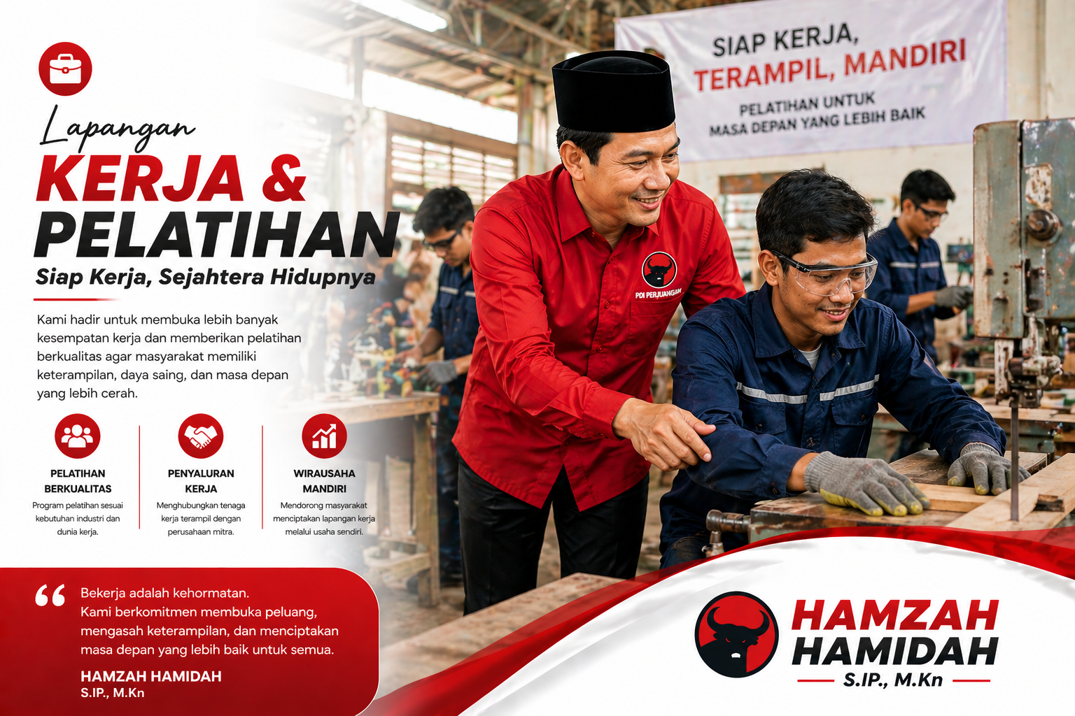 Lapangan Kerja & Pelatihan